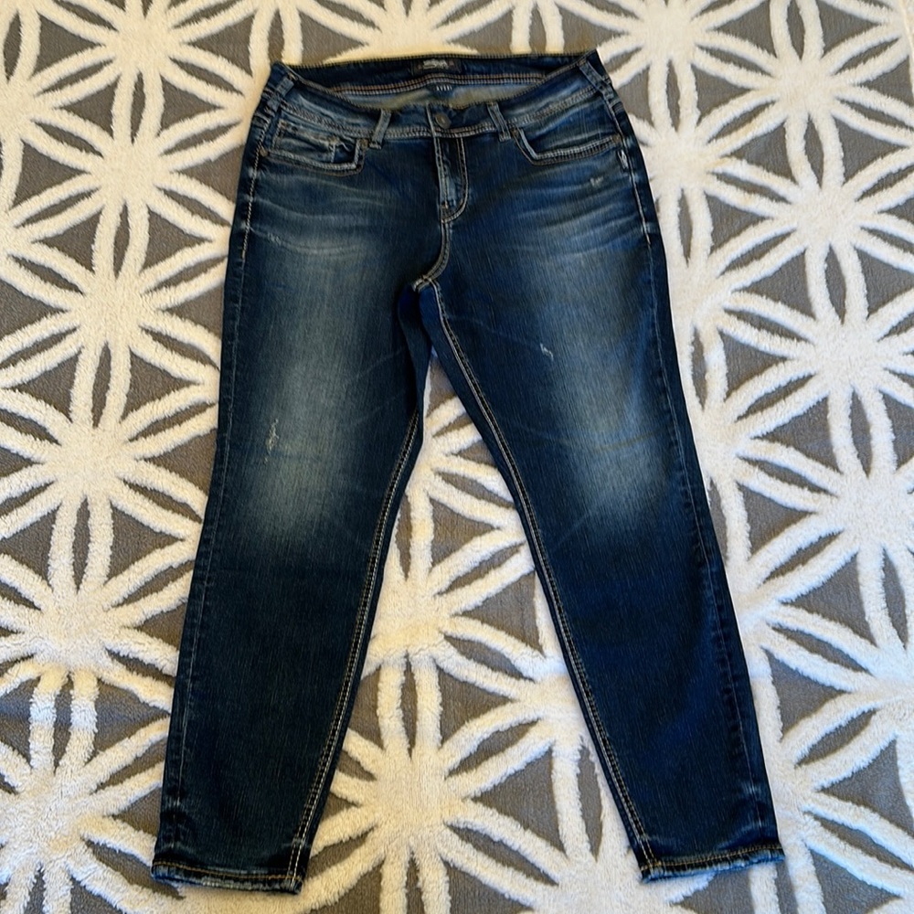 Silver Jeans Avery Ankle Skinny Jean